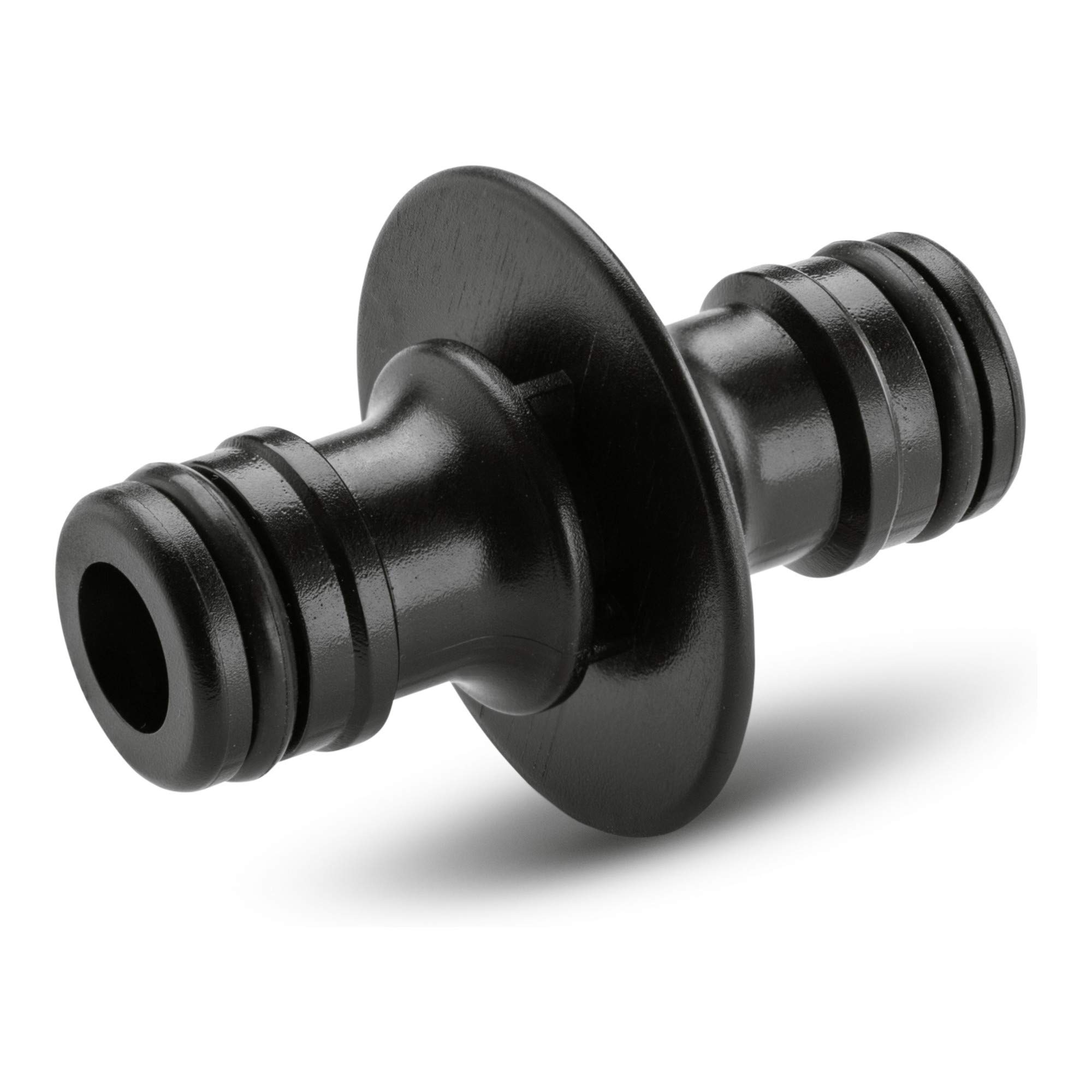 Karcher Two-Way Hose Connector – Dual Tap Adaptor for Garden Watering Systems, Splitter for Two Hoses