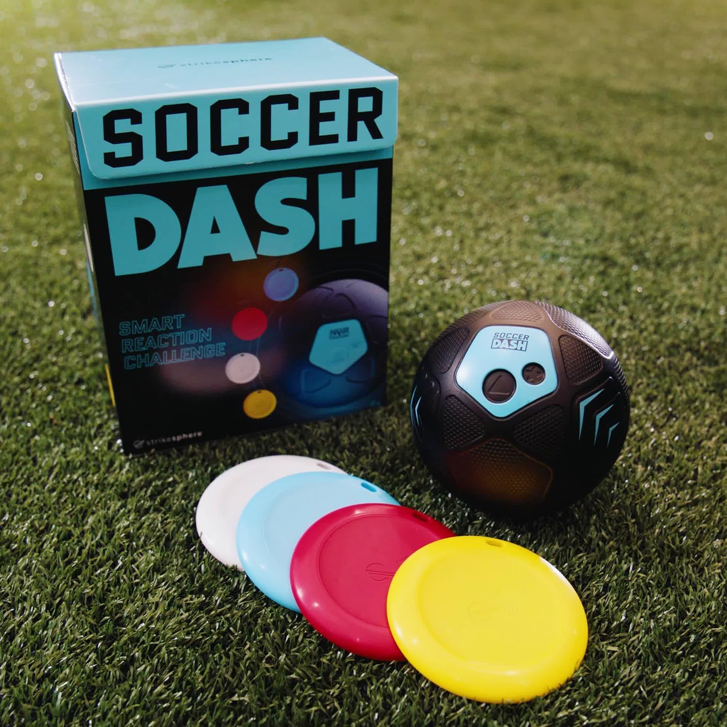 Soccer Dash – tu compañero de Entrenamiento para un Mejor regateo, reacciones más rápidas y un Control balón. con tecnología IA para un Progreso Constante, Solo o en Equipo.