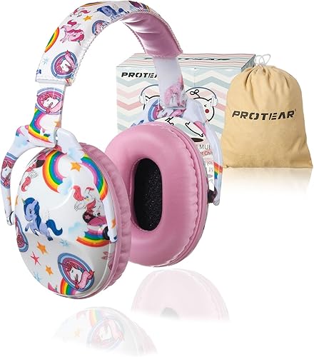 Auriculares con cancelación de ruido para niños, protección auditiva NRR de 25 dB, reducción de ruido, a prueba de sonido para niños, orejeras para