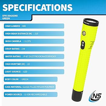 Nightstick XPR-5542GMX Intrinsically Safe Rechargeable Dual-Light