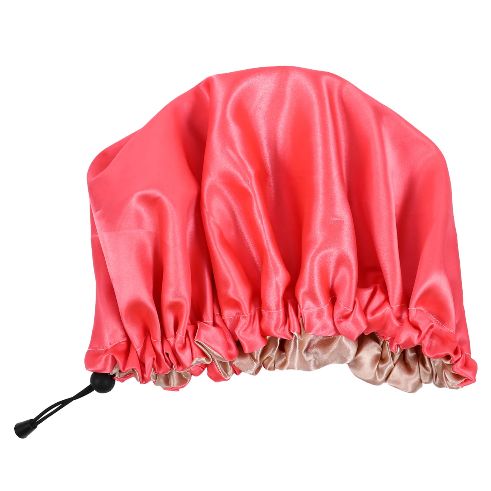 MERRYHAPY Elastic Shower Hat Double Layer Sleeping Hat Hair Loss Cap Night Sleep Cap Soft Material Odorless for