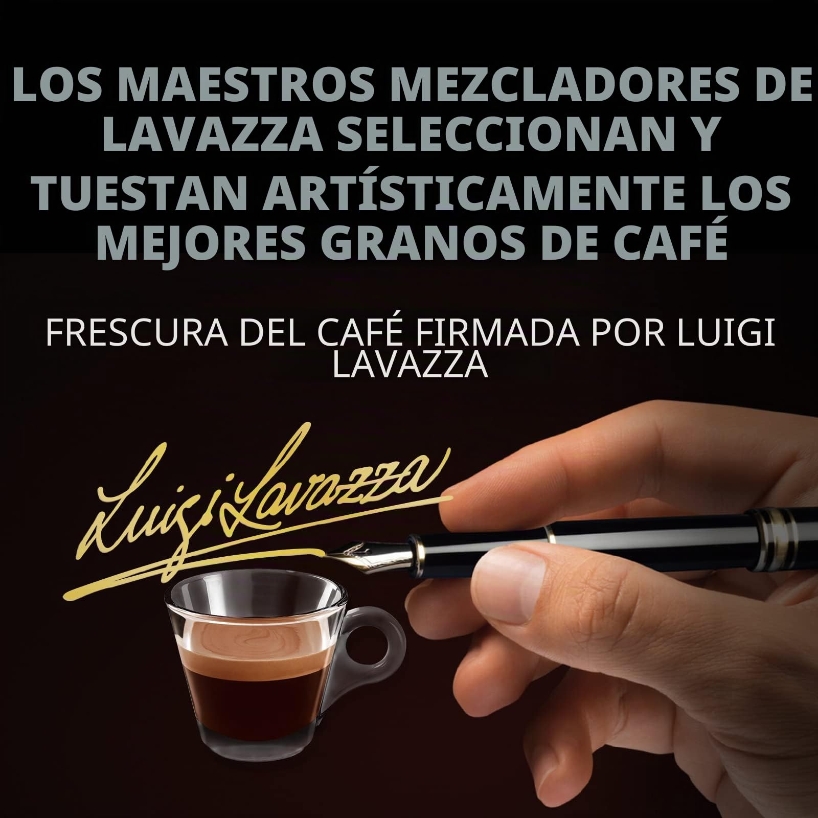 Lavazza, Espresso Maestro Dek, 100 Cápsulas de Café Descafeinado Compatibles con Máquinas Nespresso*, Notas de Frutos Secos y Chocolate, Arábica y Robusta, Intensidad 7, Tueste Medio, Amazon Exclusive | Intensidad 7/13, con notas de avellana, arábica y ro