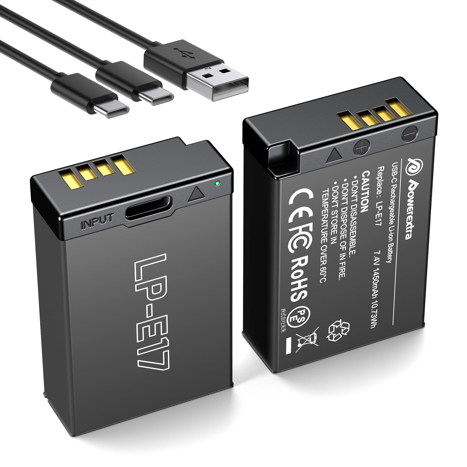 Blinking Red Lp-e17 Canon Battery LP-E17 Dual Battery Charger For