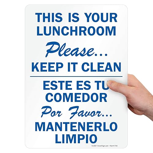 SmartSign 14 x 10 inch "This is Your Lunchroom -