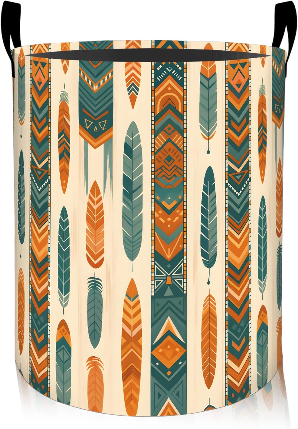 Gothic Sugar Skull Laundry Basket, Oxford Cloth Colorful Dirty Clothes Collapsible Hamper for Room Decor, Goth Skeleton Print Halloween Gifts Toy Organizer 19.7*15.8 Inch for Bedroom Bathroom