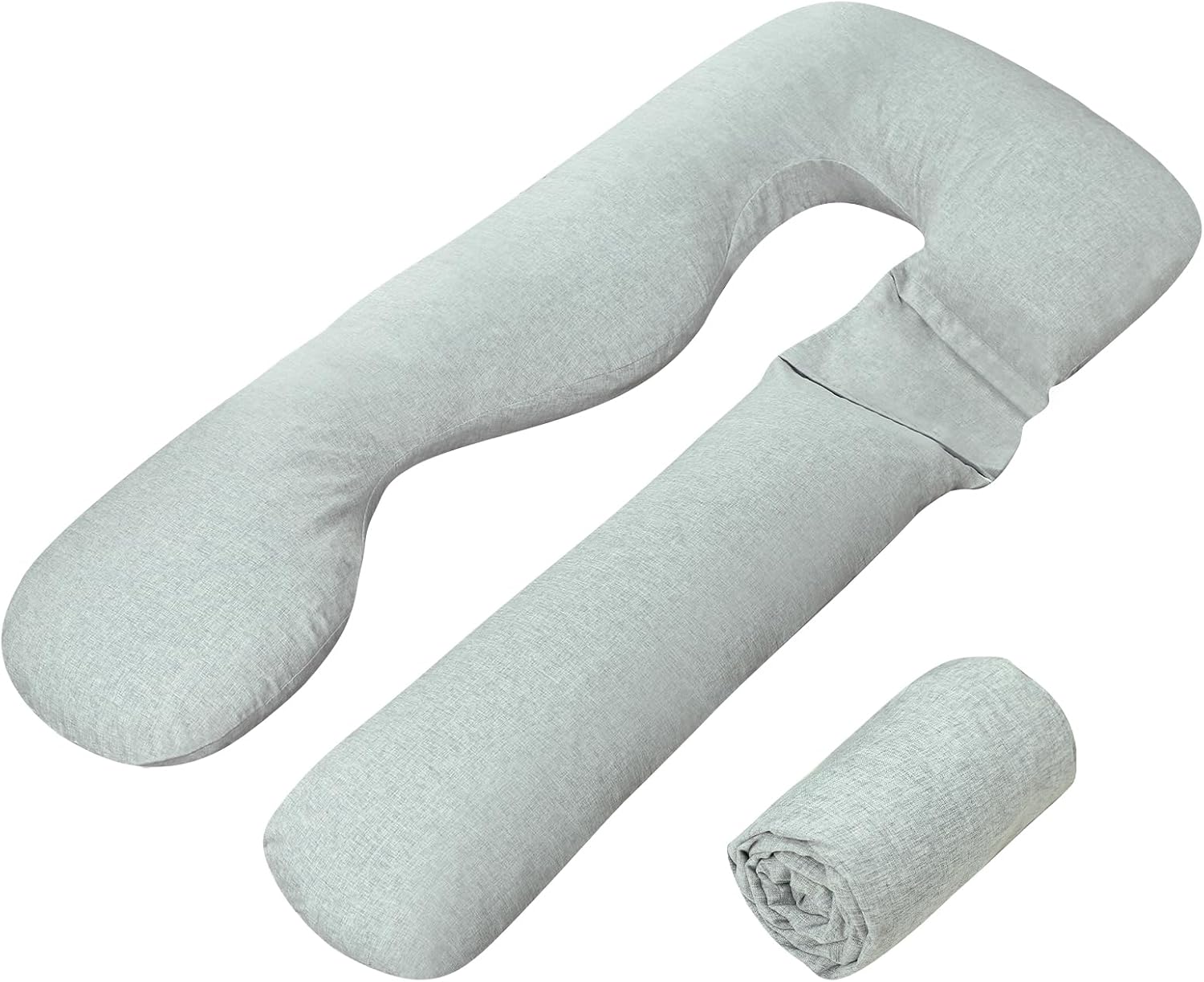 TANOFAR Pregnancy Pillow Cover U Shaped(ONLY Pillowcase