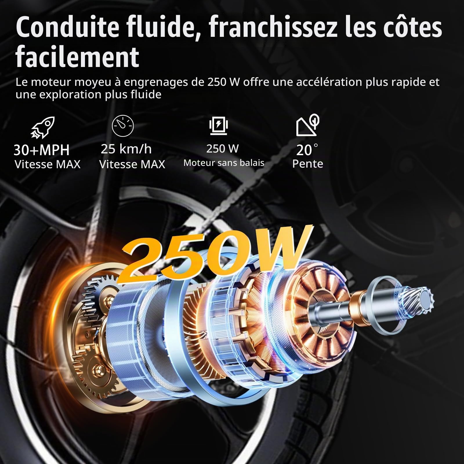 Vélo Électrique Adulte 16", Batterie Amovible 36V 12,8Ah, Autonomie 35 km, Assistance au Pédalage, Bicyclette Pliante pour Déplacements Urbains, Double Freinage, Modèle Mixte E-Bike，Max 120 kg