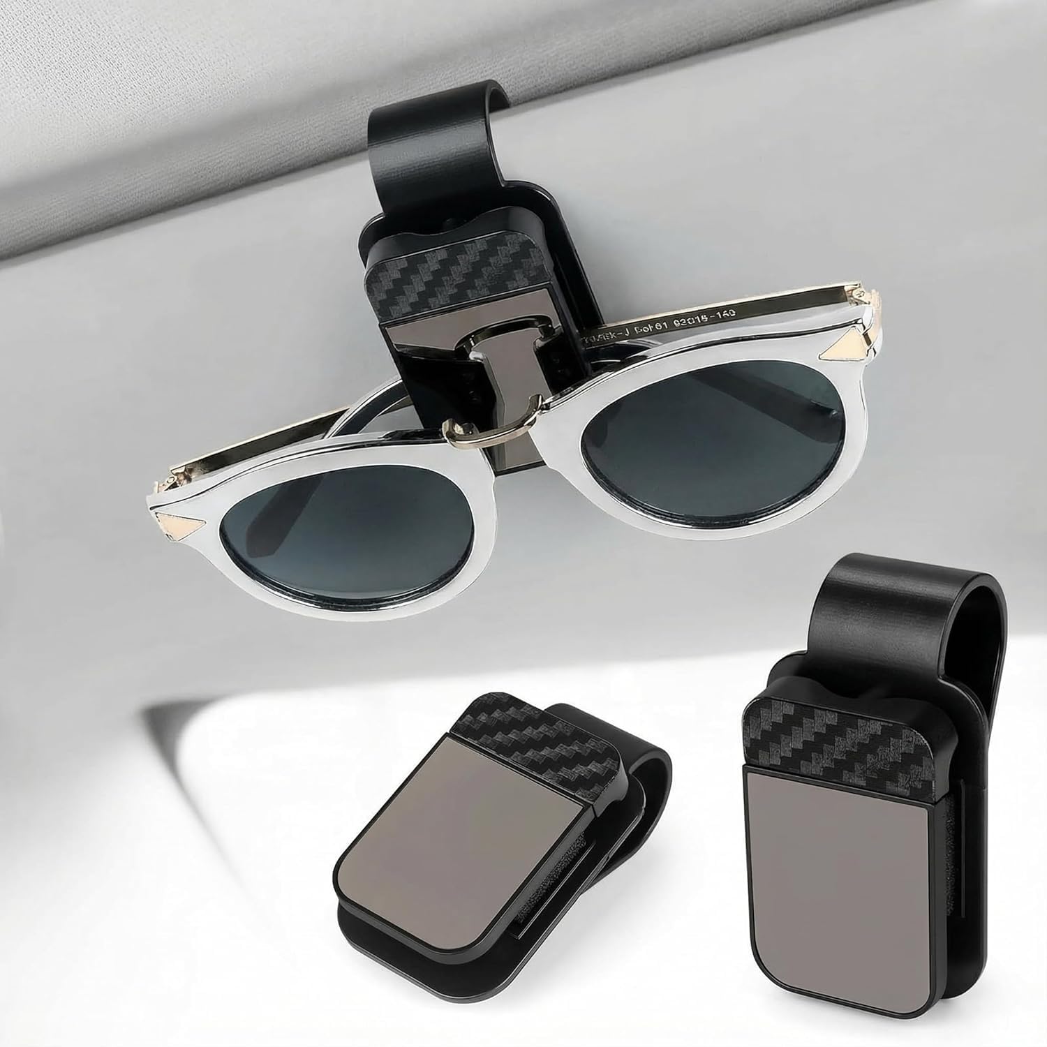 LAYYRDXAXN Car Sun Visor Glasses Clip for Ford Ranger 2019-2023
