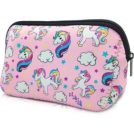 AJLTPA Unicorn Makeup Bag for Girls: Enchanting Storage for Little Dreamers