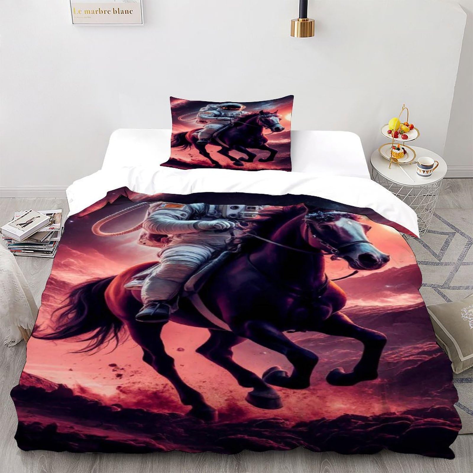 Housse de couette starry sky sans repassage fermeture éclair