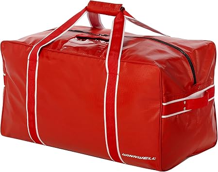 Winnwell Classic Team Hockey Bag - Durable Ice Hockey Bags For Equipment & Accessories - Sports Equipment Gear Bag Best For Ringette Equipment, Ice Skating Equipment, Hockey Goalie Gear
