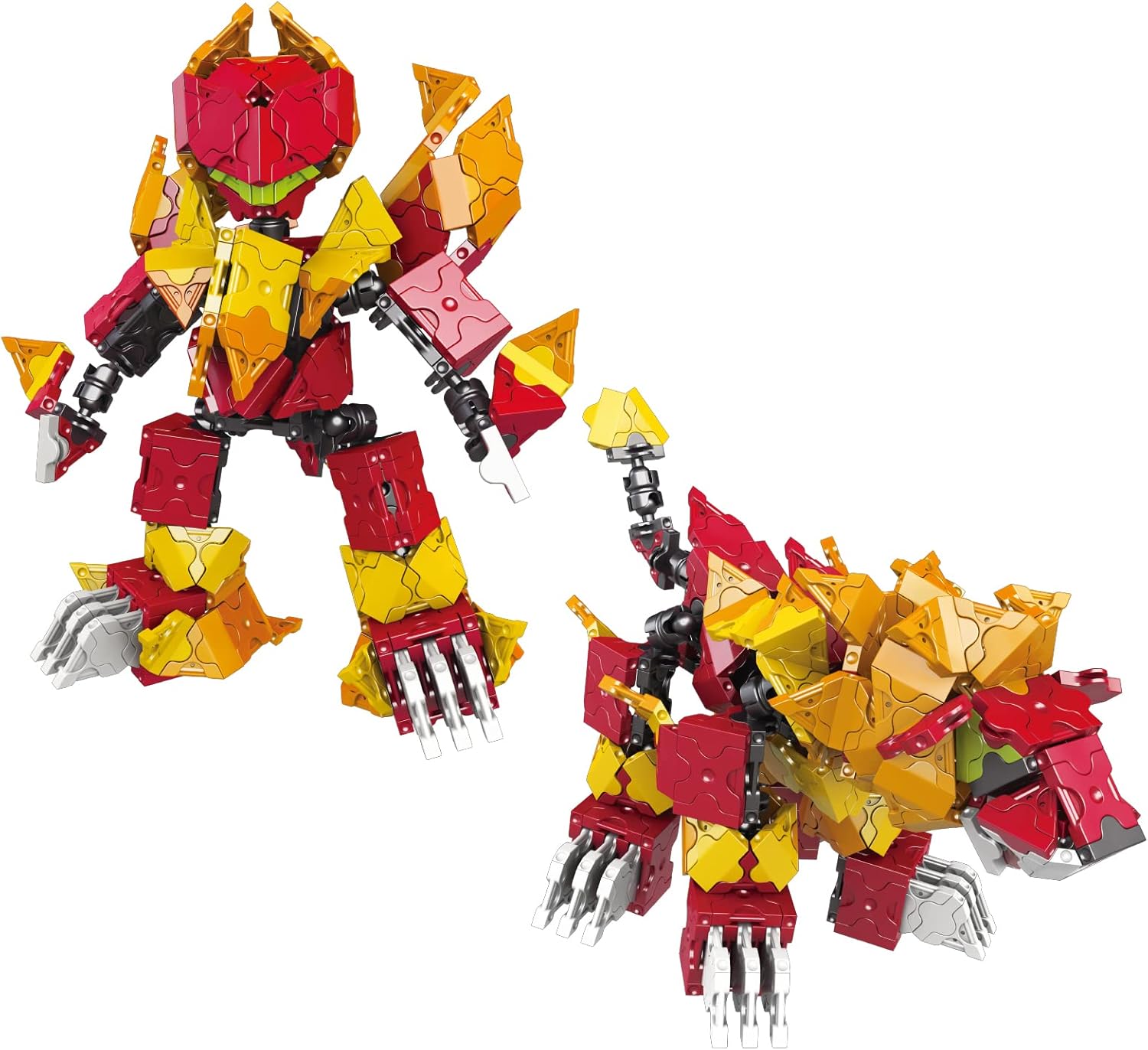 LaQ Ball Joint Robot | 360 Pieces | 2 Models | Age 5+ | Creative, Educational Construction Toy Block | Made in Japan