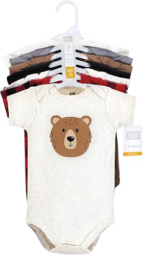 Miniatura 2 de Hudson Baby baby-boys Cotton Bodysuits 7-pack