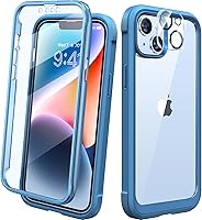 Vista 142 de Diaclara Funda diseñada para iPhone 14 Pro Max de 6.7 pulgadas, funda de teléfono resistente de cuerpo completo con protector de pantalla