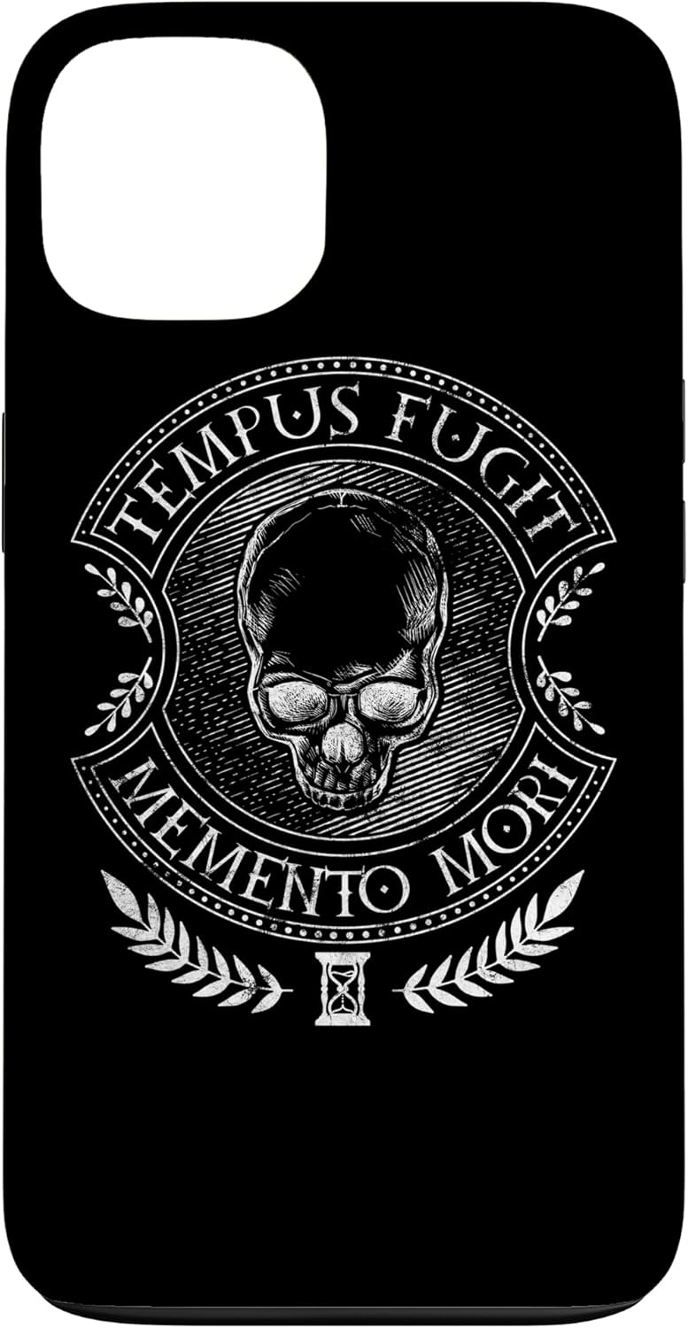 Latin sayings - Tempus Fugit Memento Mori Case for iPhone 13