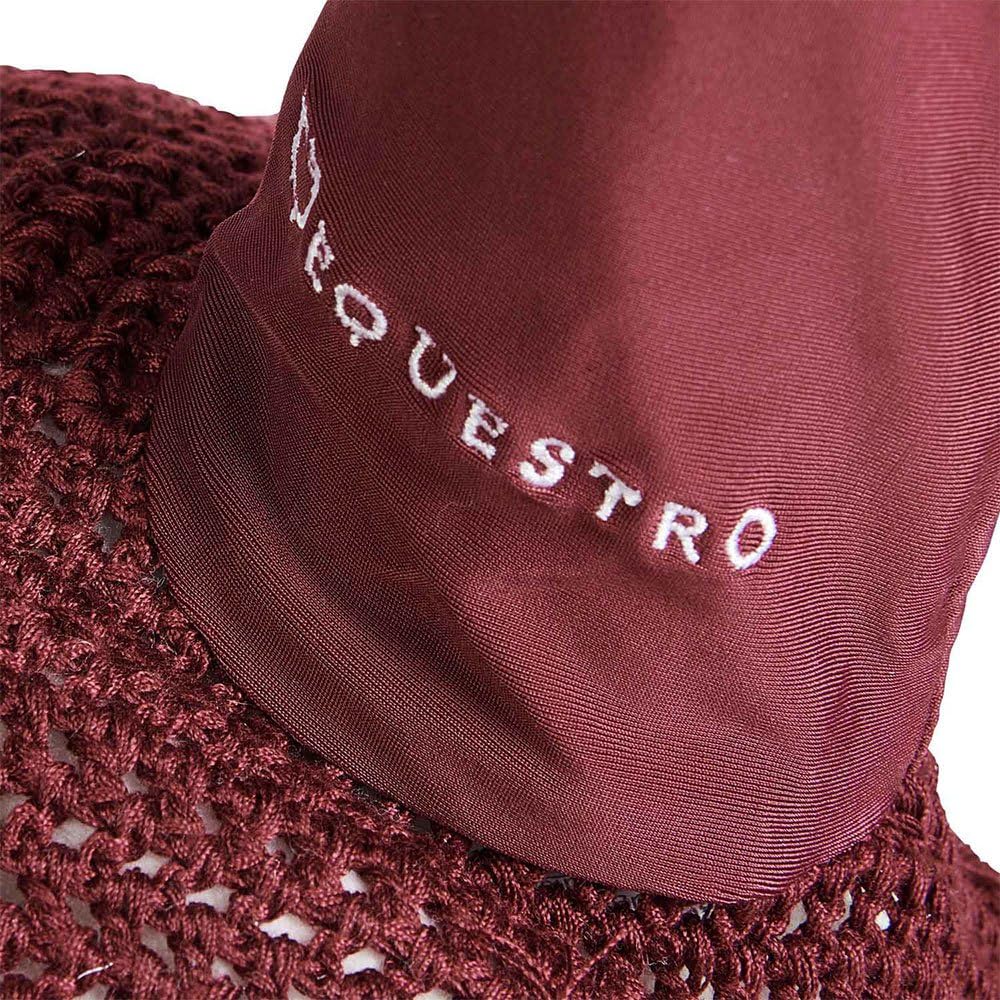 CUFFIETTA COTONE CROCHET PER SOTTOSELLA SS00207 ORECCHIE FODERATE NEOPRENE TG. FULL (BORDEAUX)