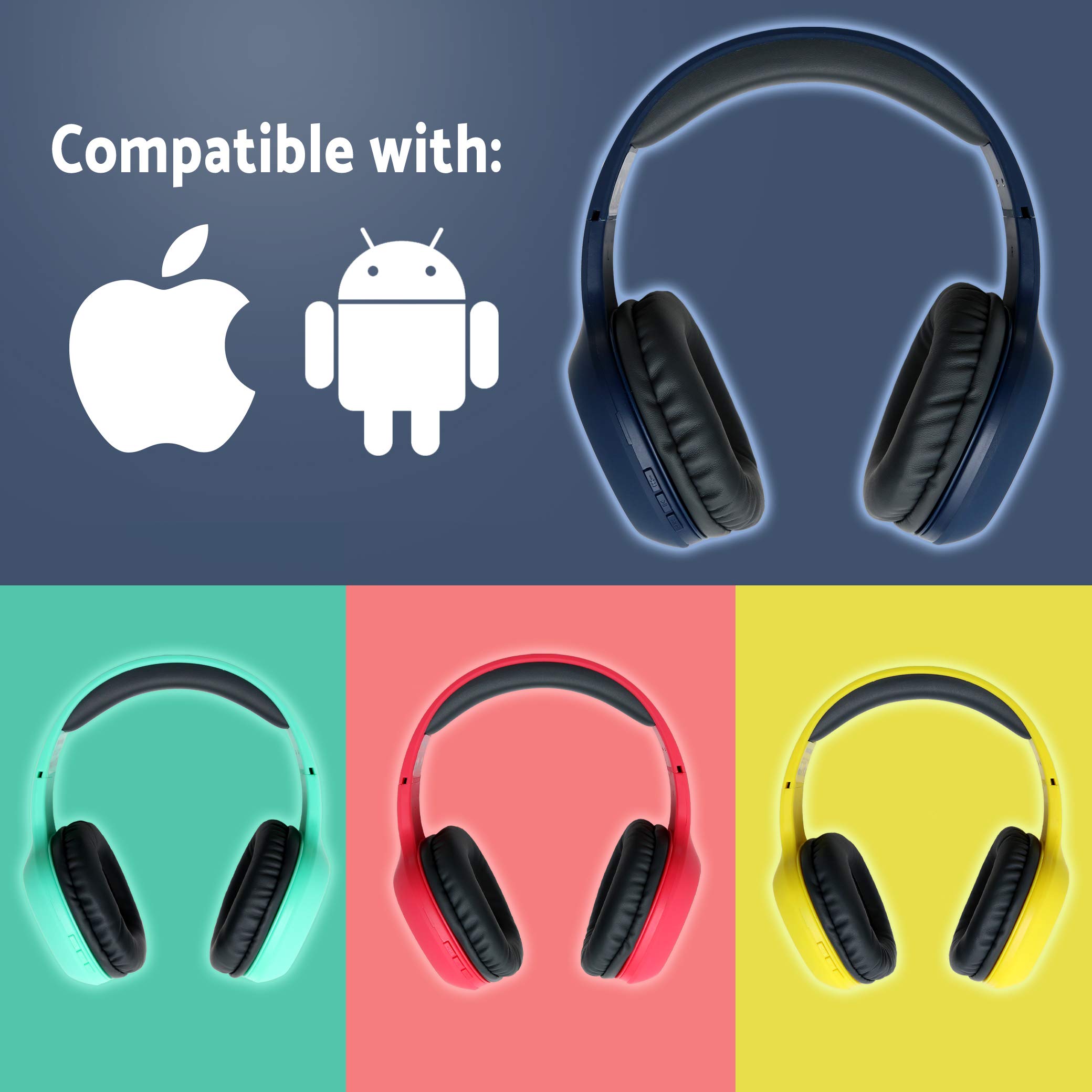 Pantone Limited Edition Bluetooth Wireless HiFi Headphones, Lightweight  Over-Ear Stereo Headset with Noise Reduction, Ultra-Comfort Soft Memory  Earpads, 8 Hr Battery Life [Radiant Pink] : Amazon.com.au: Electronics