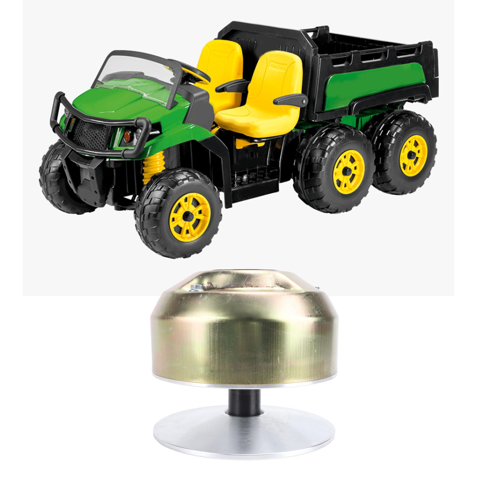 Luocute AM140985 Embrayage D'entraînement Primaire, Matériau Métallique pour Gator 4x2 6x4 1200A, Embrayages de Sports Motorisés avec Courroie et Extracteur, Améliore L'accélération et