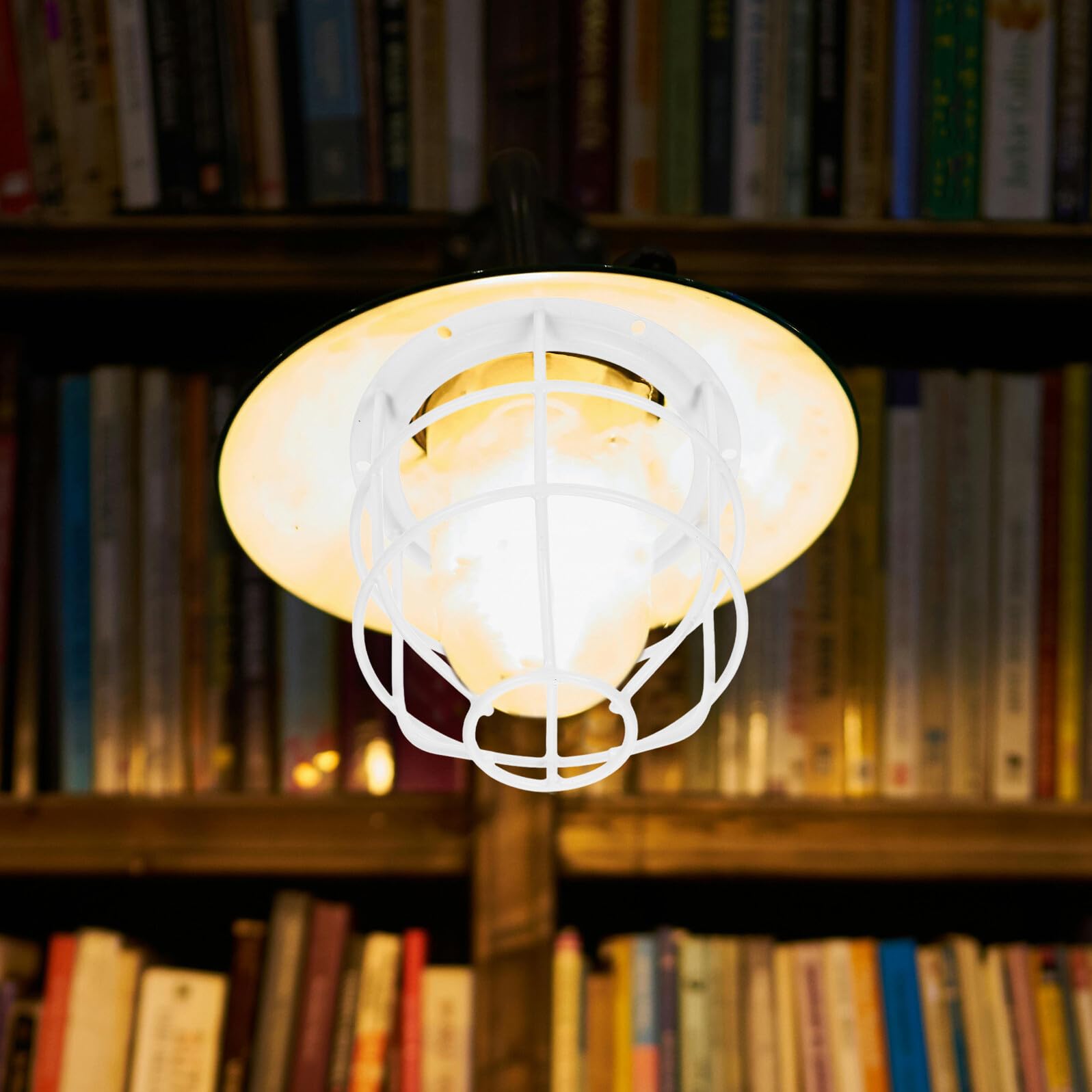 Gabbia Protettiva per in Acciaio Inossidabile Paraluce Industriale Antiurto per Illuminazione Officina Fattoria e Custodia Resistente e Versatile per Lampade