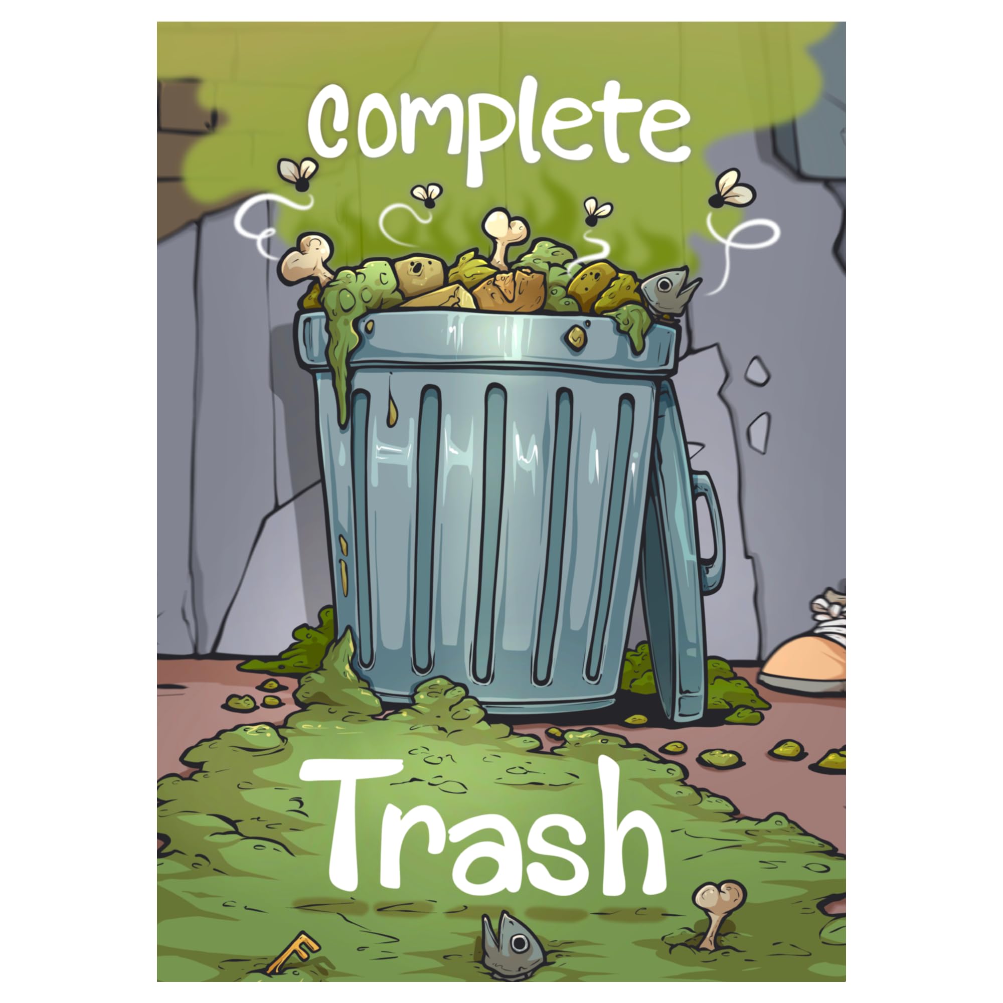 (Complete Trash) - 100ct Matte TCG/MTG Card Art Sleeves by Realm Guard