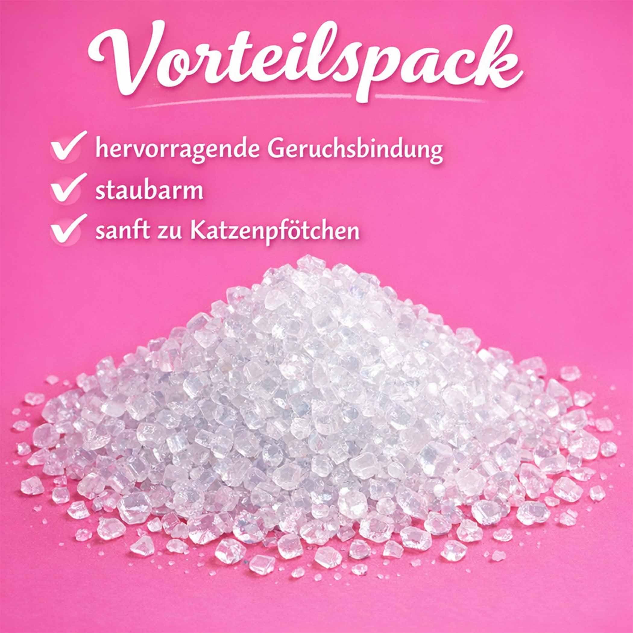 8x8l=64l Magic SILIKAT KATZENSTREU-PowerCat STREU-Forever CLEAN