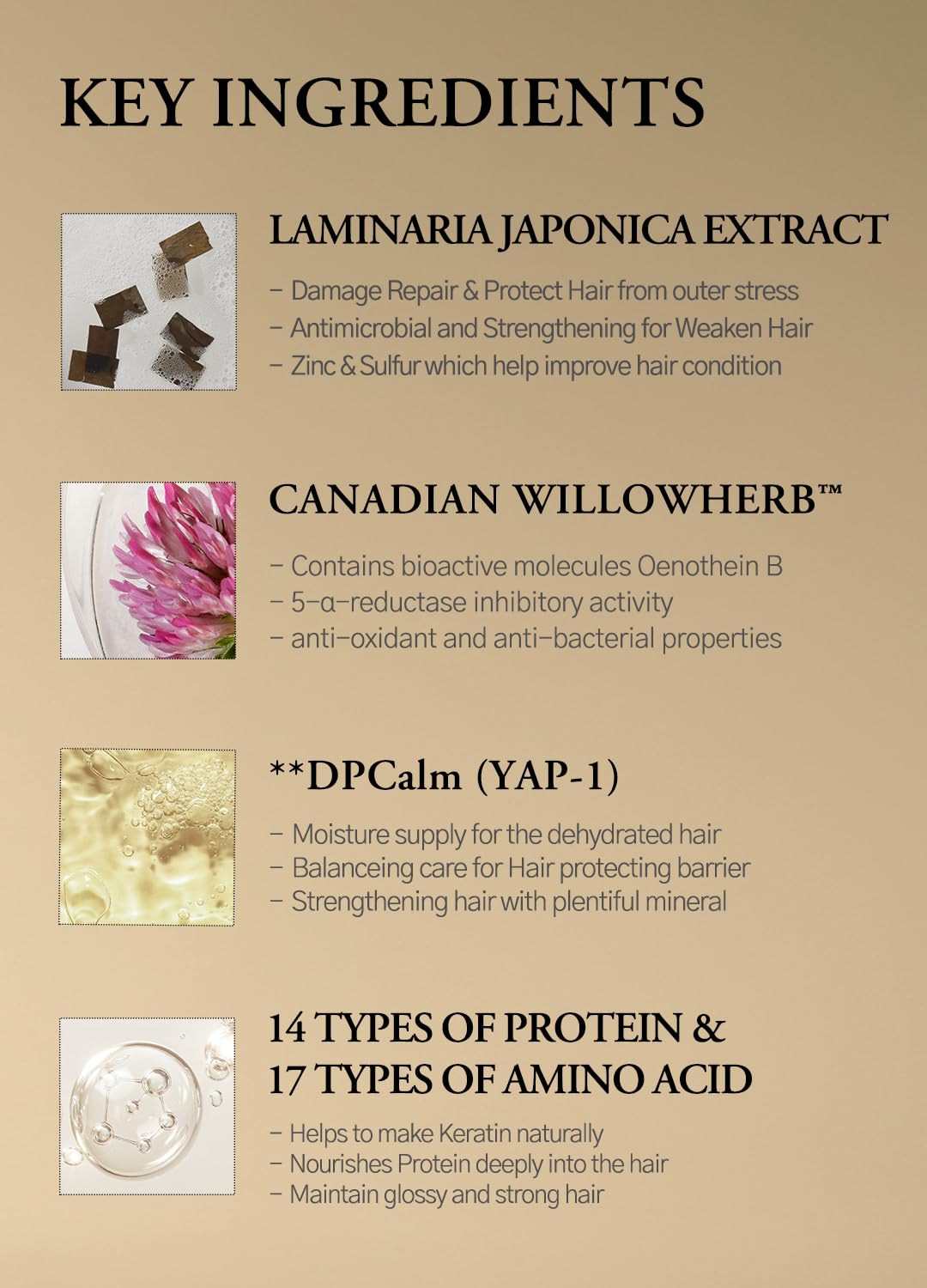 laferme Laminaria Conditioner with Organic ingredient, Damaged Hair Care Korean Conditioner, Hydrating & Smoothing, Anti-Frizz, Sulfate & Paraben Free, for Women & Men, 33.81 Fl Oz, Pear & Freesia - Image 5