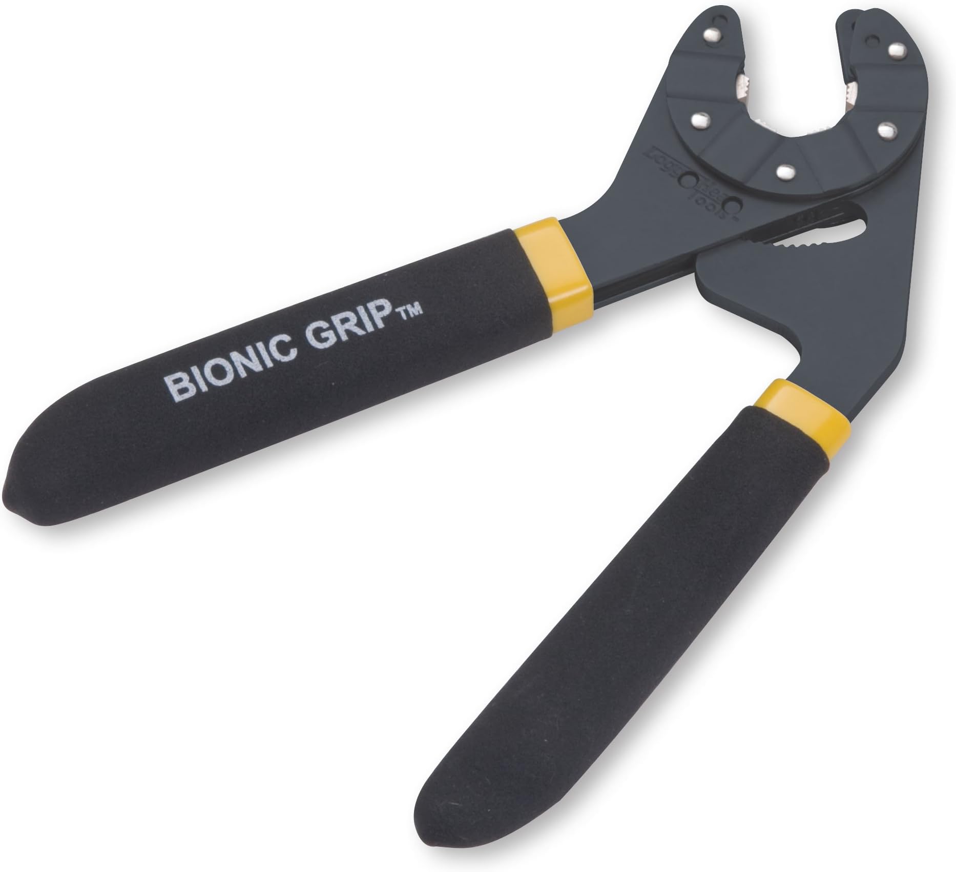 6" Bionic Grip Adjustable Wrench by LoggerHead Tools | 14 Wrenches in 1 | Serrated Jaws Grab Bolts & Pipes | Patented Design Multiplies Gripping Force | Great Gifts For Men, Dad, Gadgets For Men