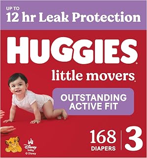 Huggies Little Movers Size 3 Diapers