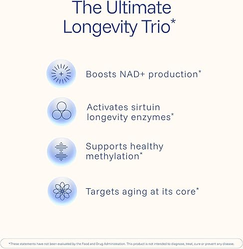 Miniatura 3 de ProHealth Liposomal NMN Pro Complete (90 cápsulas, paquete de 3) 500 mg Uthever NMN + 500 mg de resveratrol + 250 mg de TMG. Precursor de NAD+,
