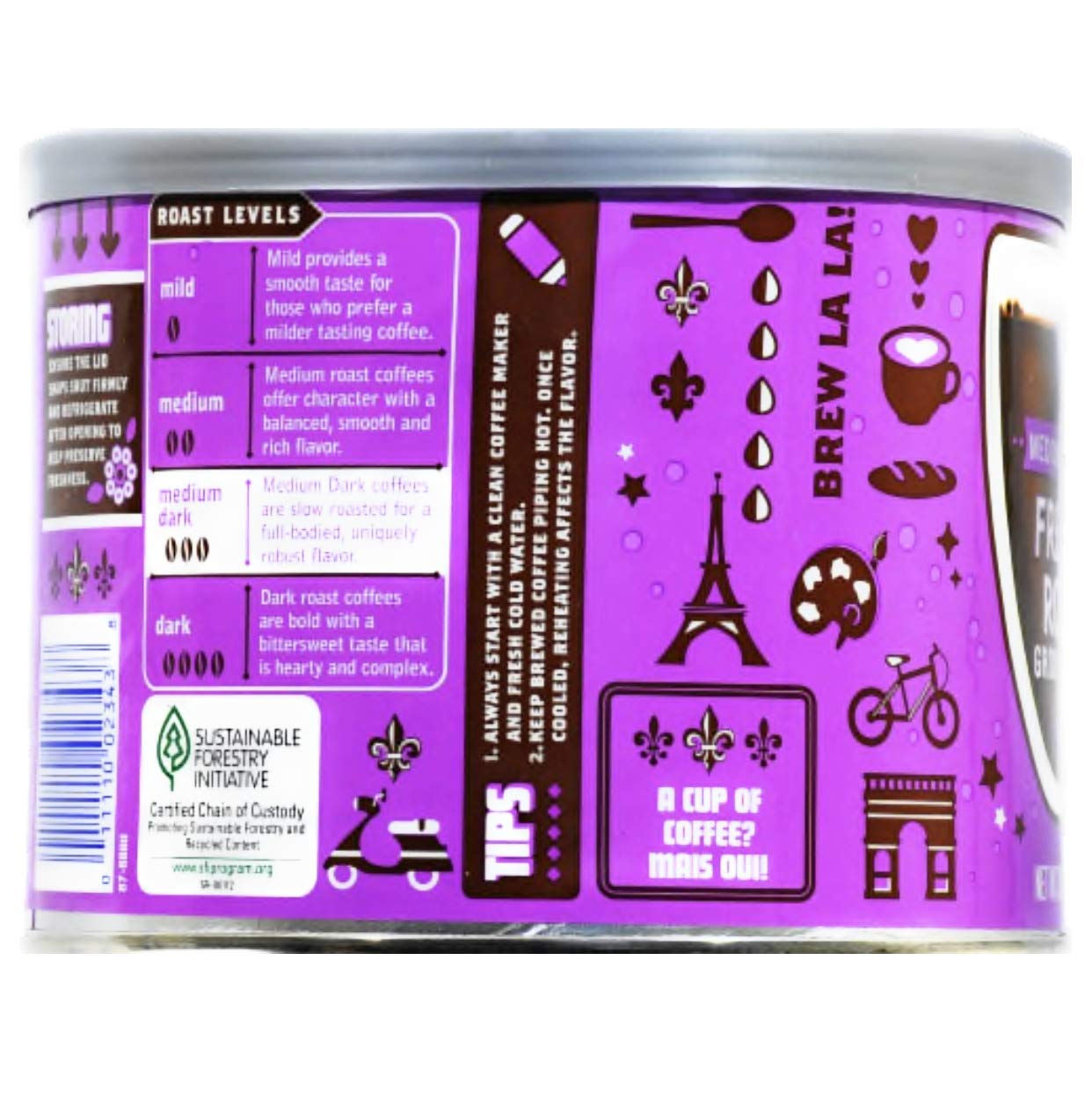 Kroger French Roast Medium Dark Roast Ground Coffe 24 oz
