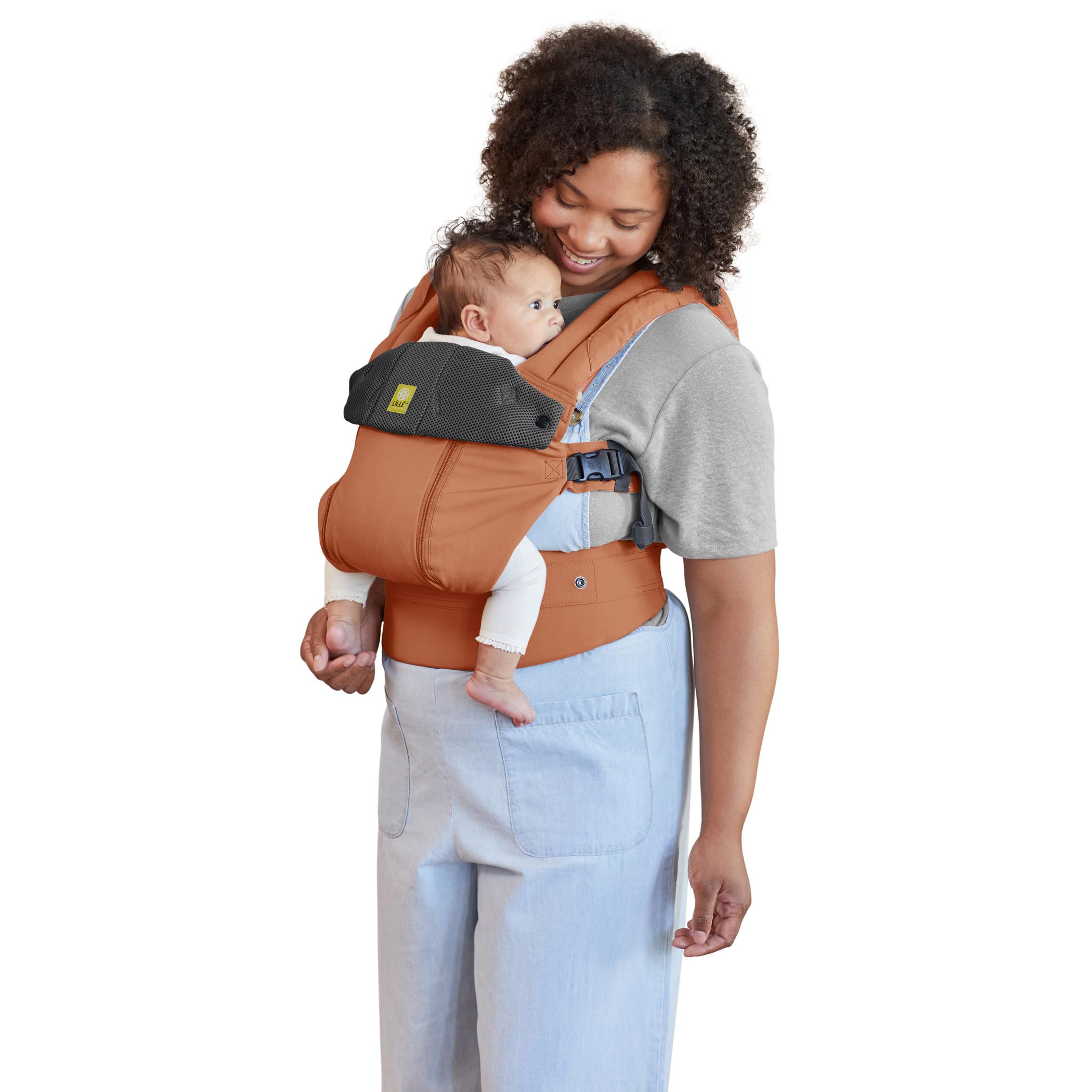 LÍLLÉbaby Complete All Seasons Ergonomic 6-in-1 Baby Carrier Infant to Toddler with Lumbar Support (7-45 Pounds), 360 Degree Baby Wearing & Multi-Position, Inward & Outward Facing (Stone) — Amazon image 22