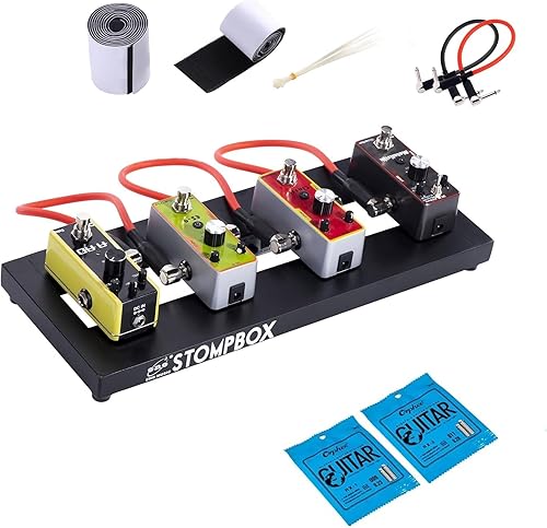 Vista 11 de Eno Music 14" Bolsa Mini para Pedal de Efectos de Guitarra Compacta Pequeña