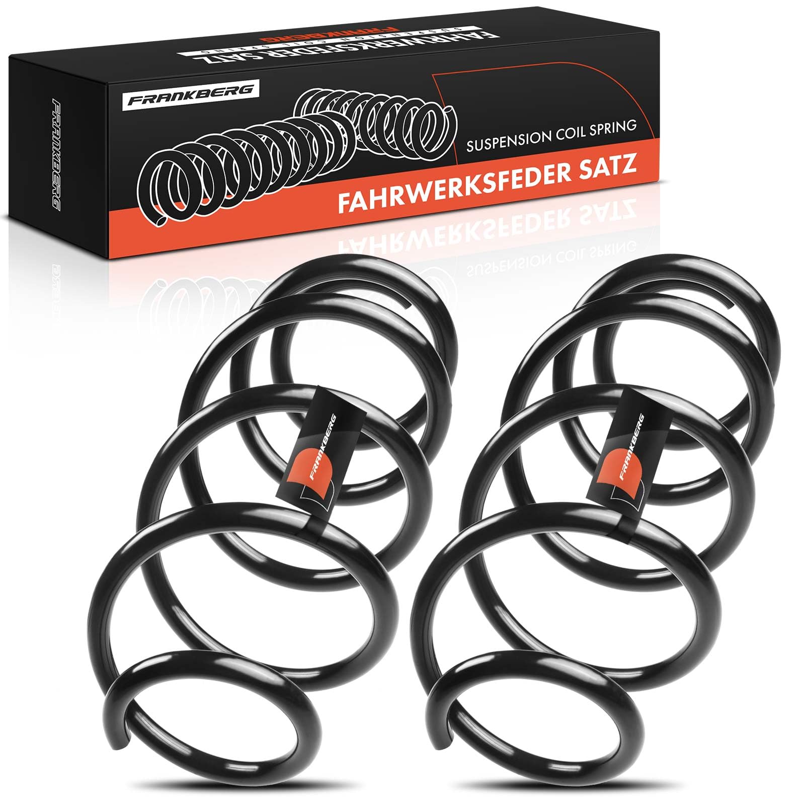 Frankberg 2 ressorts de suspension pour essieu avant 5002YZ | Compatible avec: DS3 SA