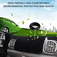 Vista 7 de Tapete de cubierta de salpicadero personalizado para Mazda3 Hatchback, Sedan 2019-2024 2025 2026 (sin HUD), protector antideslizante