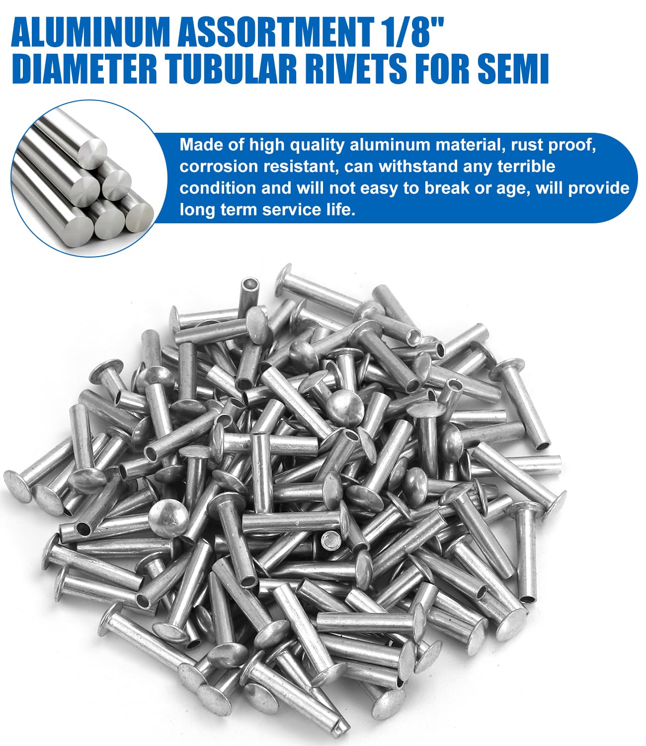 Tonka Truck Rivets - 800PCS for Restoration -6