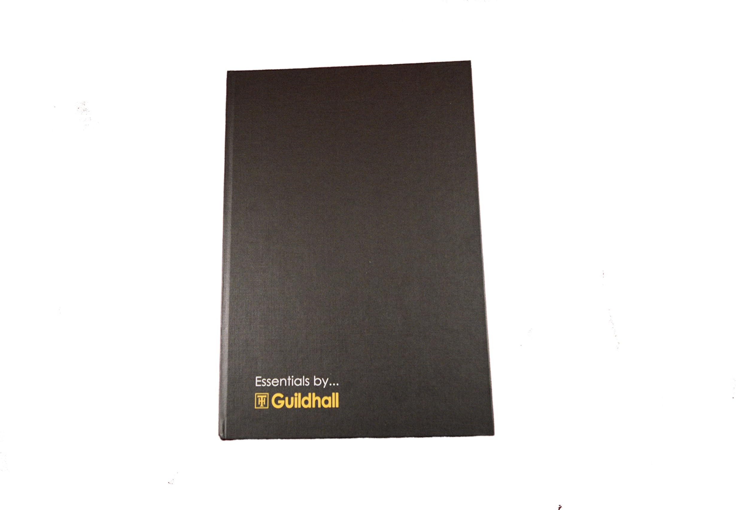 Exacompta - Ref GESEAB1Z - Guildhall - Essentials Account Book for Complete Year, A4 297 x 210mm, 192 Pages of 100gsm Pre-Printed Paper - Receipts, Expenses, Summaries