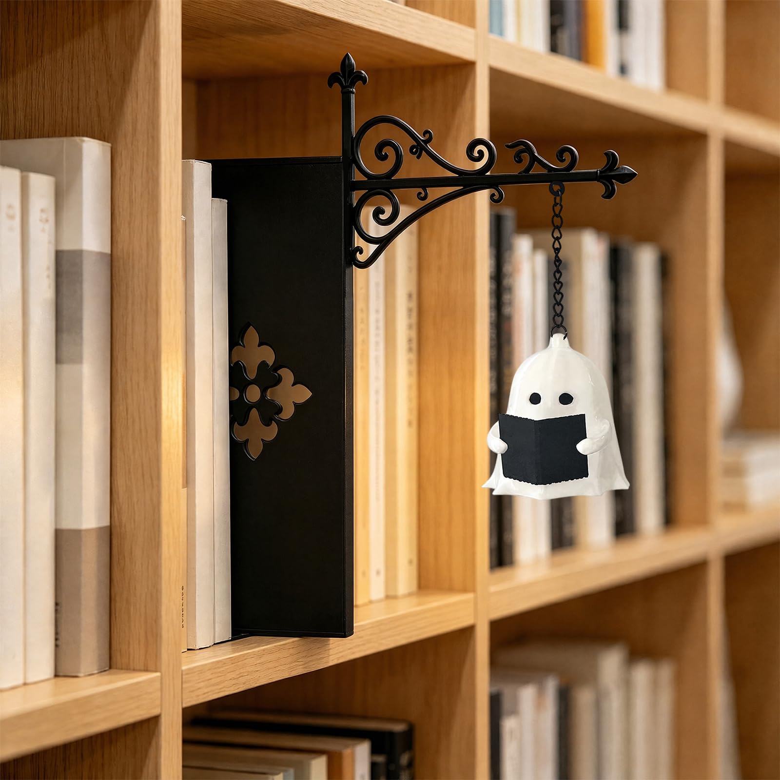 ​Miniature Bookshelf Lantern Lighting, Library Nook Light