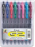 Vista 1 de Bolígrafos Pilot G2 prémium, con bola de tinta de gel y retráctiles, Colores Variados