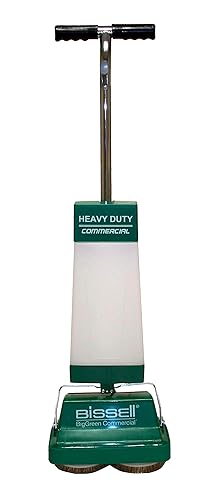 BiSSEll BigGreen BGFS5000 - Limpiador y pulidora portátil de dos cepillos, polipropileno, 13 pulgadas de ancho x 7 pulgadas de profundidad x 44