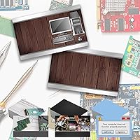 Vista 13 de Tarjetas de visita personalizadas de doble cara Papel mate profesional de 300 GSM para pequeñas empresas 3.5 x 2 pulgadas