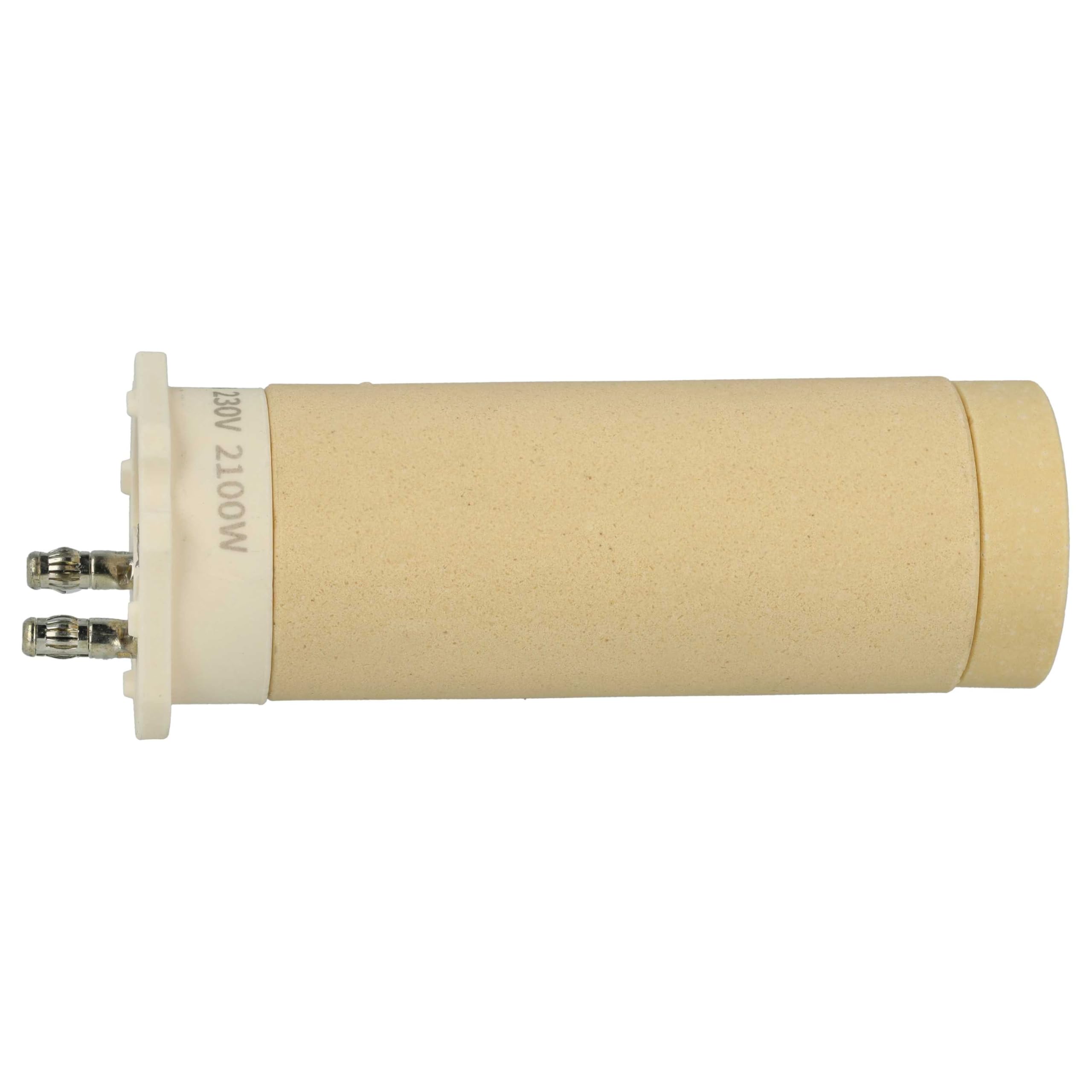 vhbw Elemento calefactor compatible con Leister UNIFLOOR S, UNIPLAN E pistola de soldadura de aire caliente - 2100 W, Cerámica, 3,2 x 9,2 cm