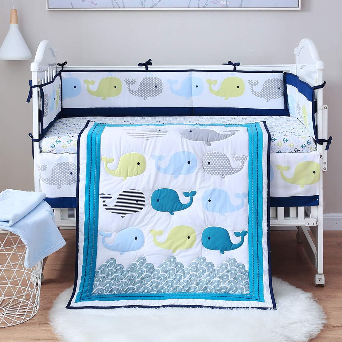 dolphin crib bedding