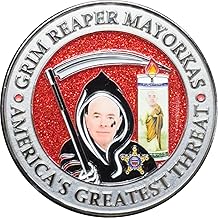GL16-007 Homeland Secretary Mayorkas Grim Reaper Mayorkas Challenge Coin CBP HSI Secret Service ICE