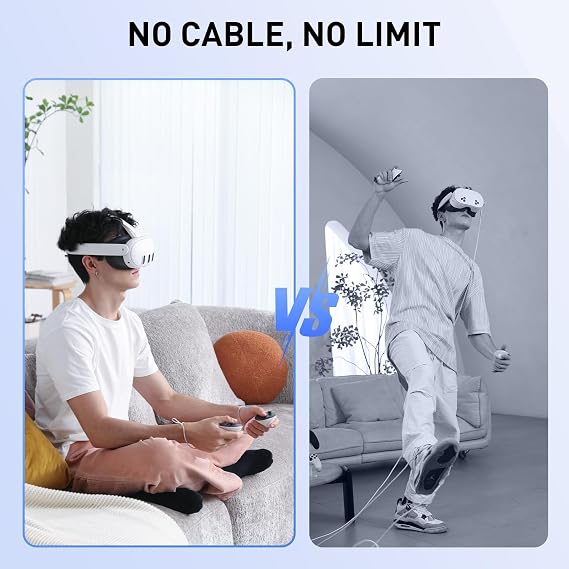 PRISMXR PC-VR Streaming Air Link Compatible with Meta Quest 3S/3/2 AX3000 WiFi6 VR Router, Replace Link Cable, Wireless Stable and Fast (AX1200)