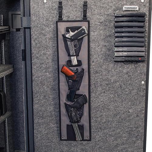 Miniatura 2 de Lockdown Handgun Hanger with Mesh Pockets For Gun Vault Organization, Storage, and Security