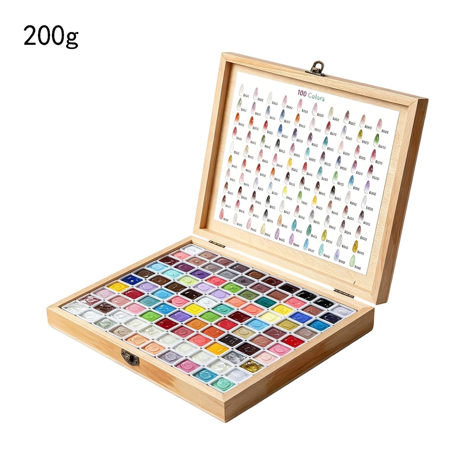 Patpat Paleta Żelowa 100 Kolorów Długotrwały Wysoko Pigmentowany Gradient 2 | Pat Painting Gel do Manicure dla Kobiet i Dziewczyn French Manicure Salon Dom Randka Wakacje Ślub