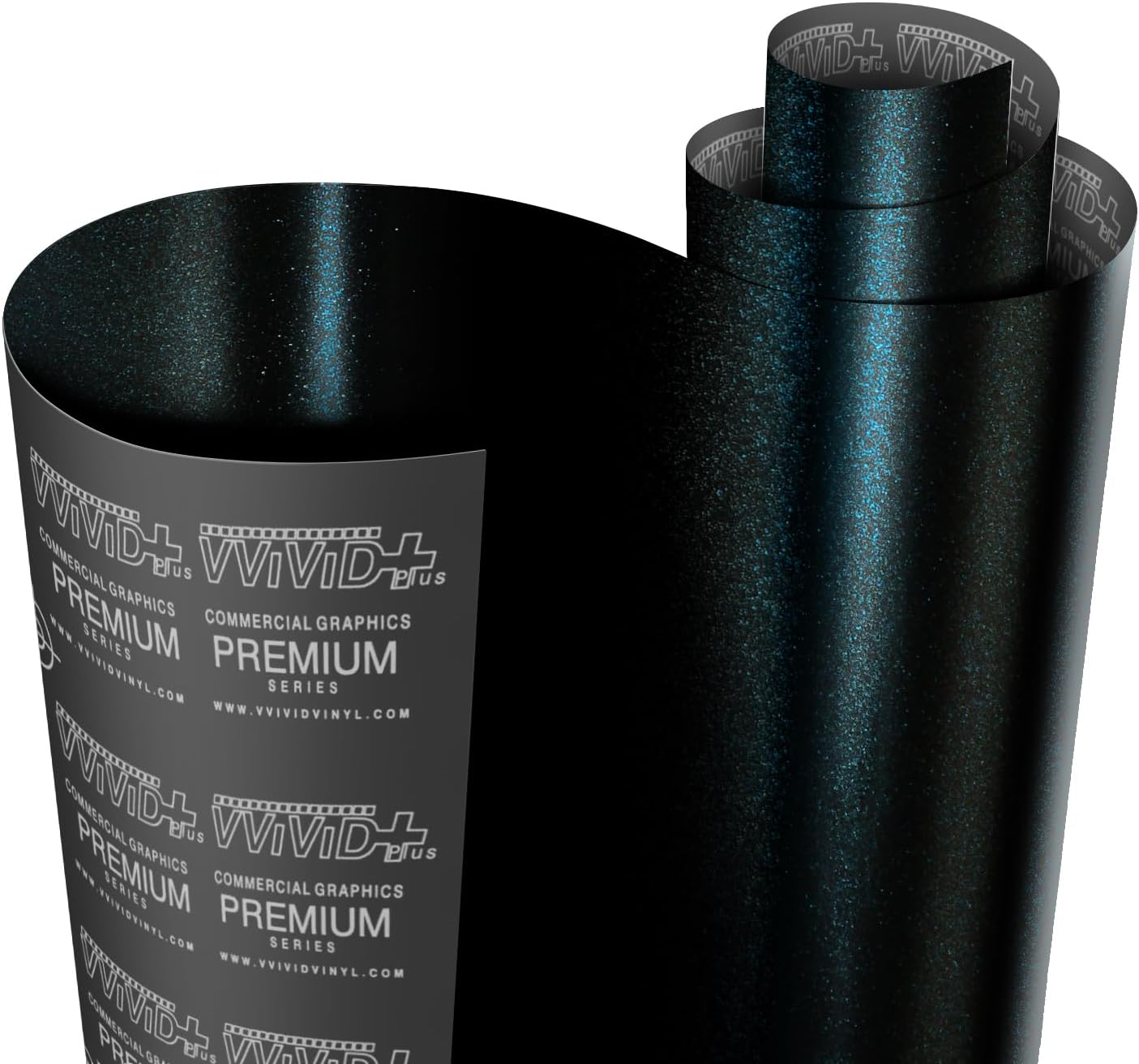 VViViD+ Ultra Matte Cosmic Blue Vinyl Wrap Premium Paint Replacement Film Roll with Nano Air Release Technology, Stretchable Protective Cap Liner, Self Adhesive (3ft x 5ft)