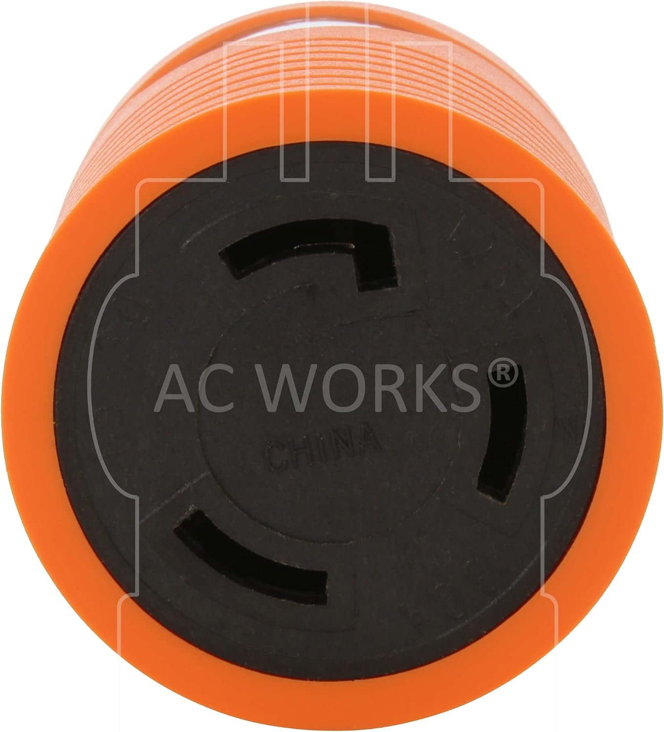 AC WORKS [ADTTL530] Generator Adapter RV 30Amp TT-30P to L5-30R 30Amp 3-Prong Locking Connector