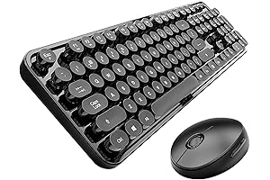 Vintage Wireless Typewriter Keyboard