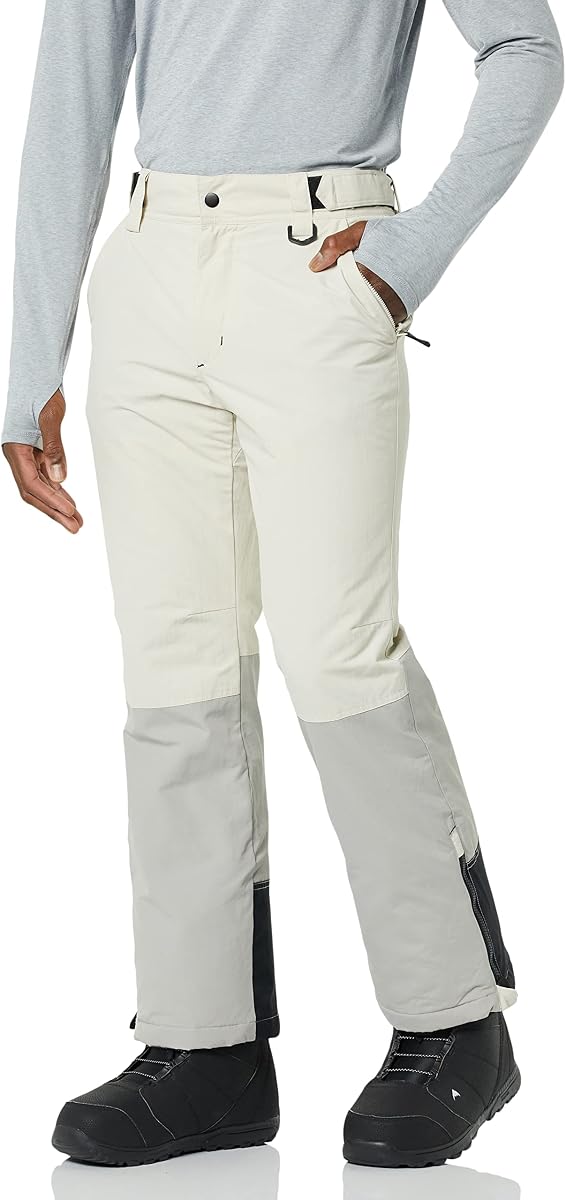 Pantalón de snowboard, esquí y nieve con aislamiento resistente al agua para hombre Amazon Essentials